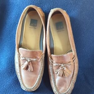 Men's Brown Leather Loafers